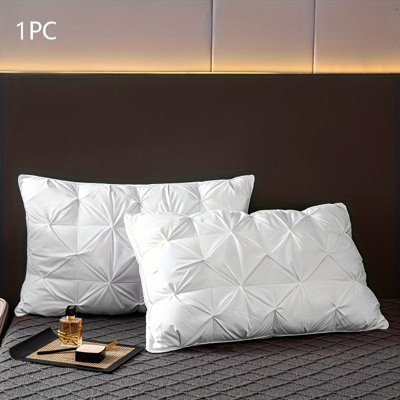 Uyqu uchun qo'llab-quvvatlovchi bo'yin bo'yin yostiq, hashamatli mehmonxona sifati dizayni bilan