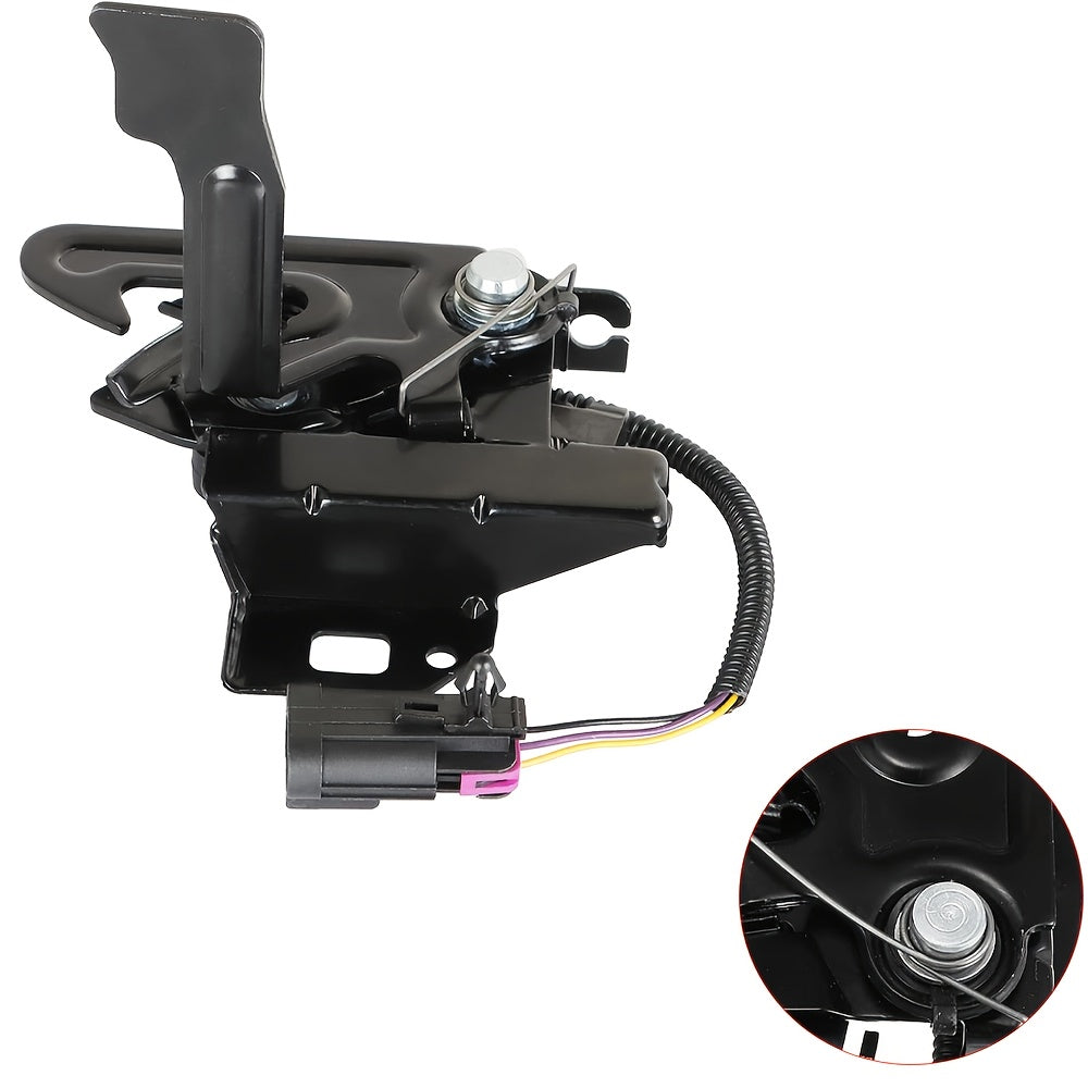 Front Hood Latch Lock Assembly for SUVs with Sensor Compatible
