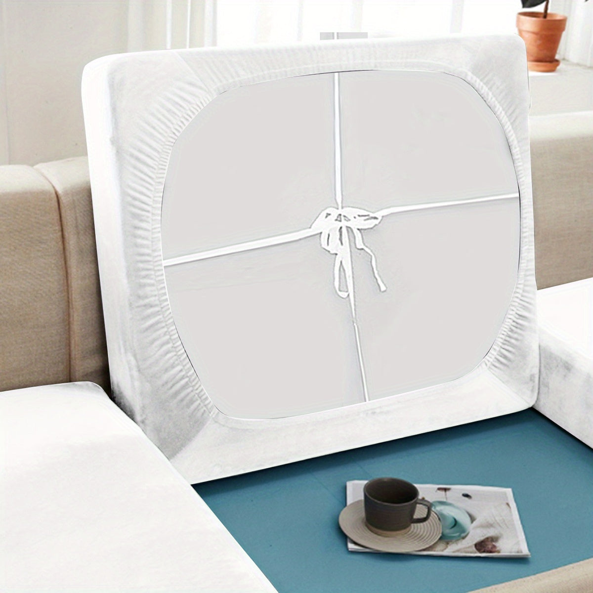 Кросс-бодерная европейская стильная наволочка из бархата серебристого лиса, утолщенная и эластичная с веревочным закрытием.