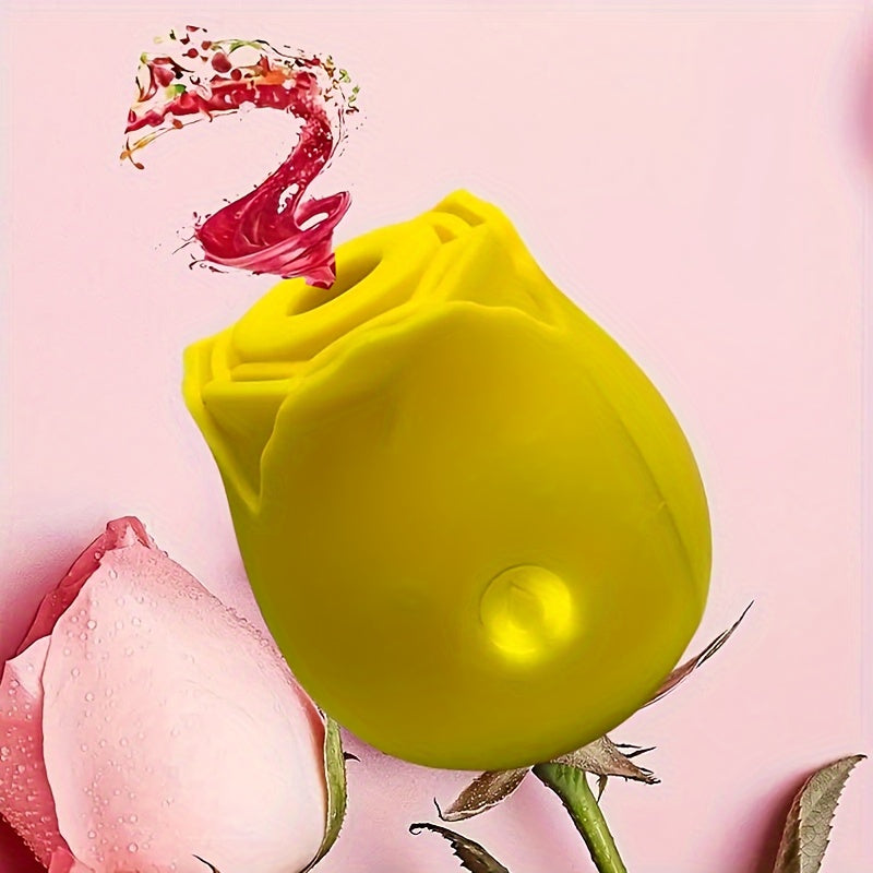 Female Rose Vibrator G-Spot Clit Stimulation Sucking Mode Adult Toy