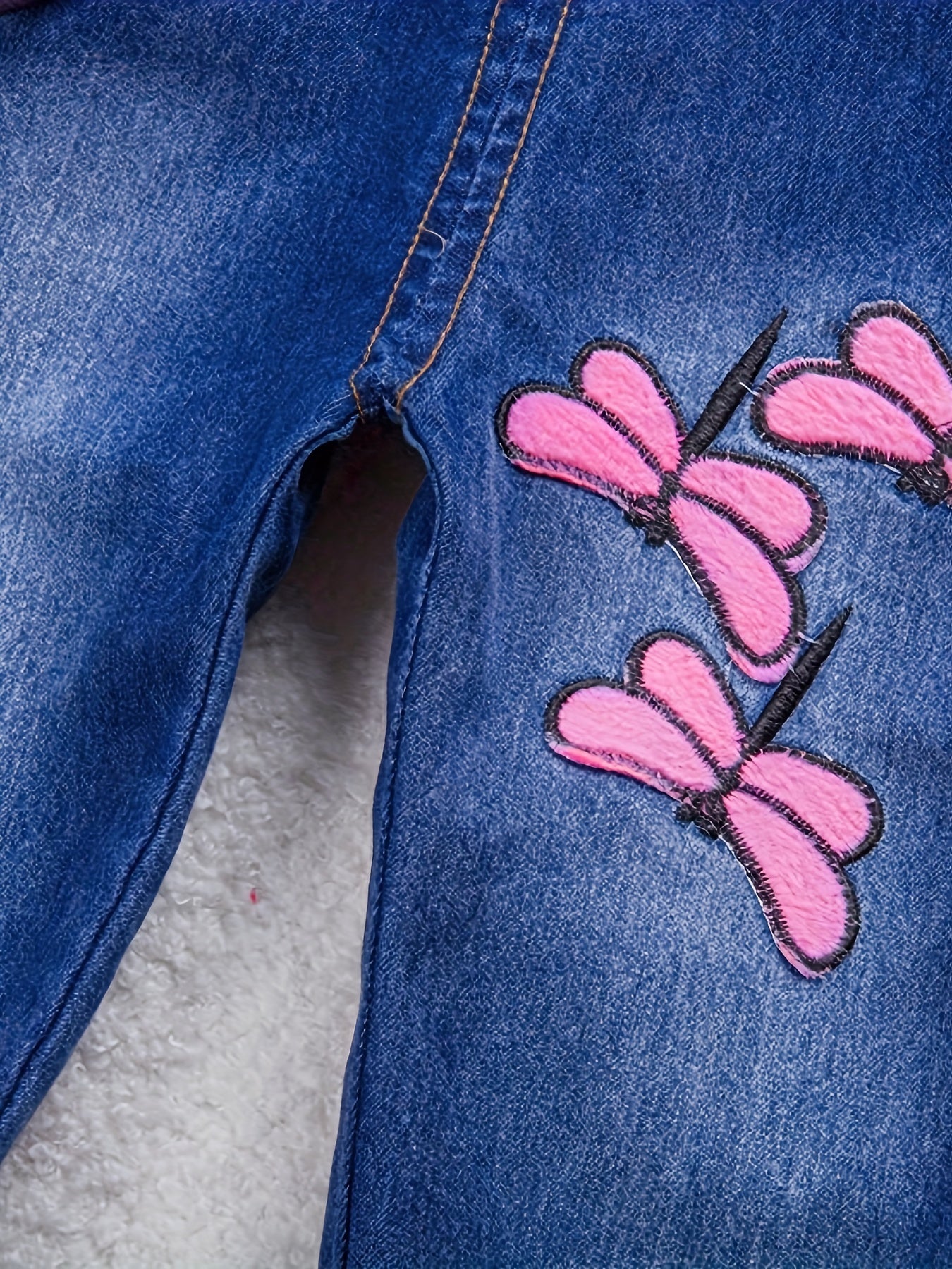 Стильные рабочие брюки для девочек с переносными ремнями для детей