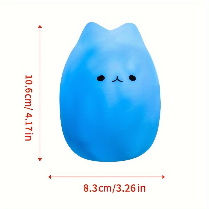 Kids Night Light Battery-Operated LED Lamp for Bedroom Cozy Atmosphere