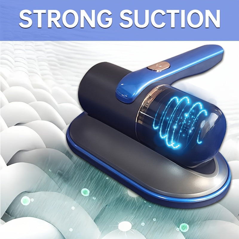 Rechargeable Portable Vacuum Cleaner for Bed Sofa Carpet Hair Dirt Removal