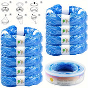 Diaper Refill Bags 9 Pack Compatible With Genie and Munchkin Pails