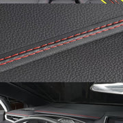 Universal Faux Leather Car Interior Decorative Strip Self-Adhesive Door Panel Trim