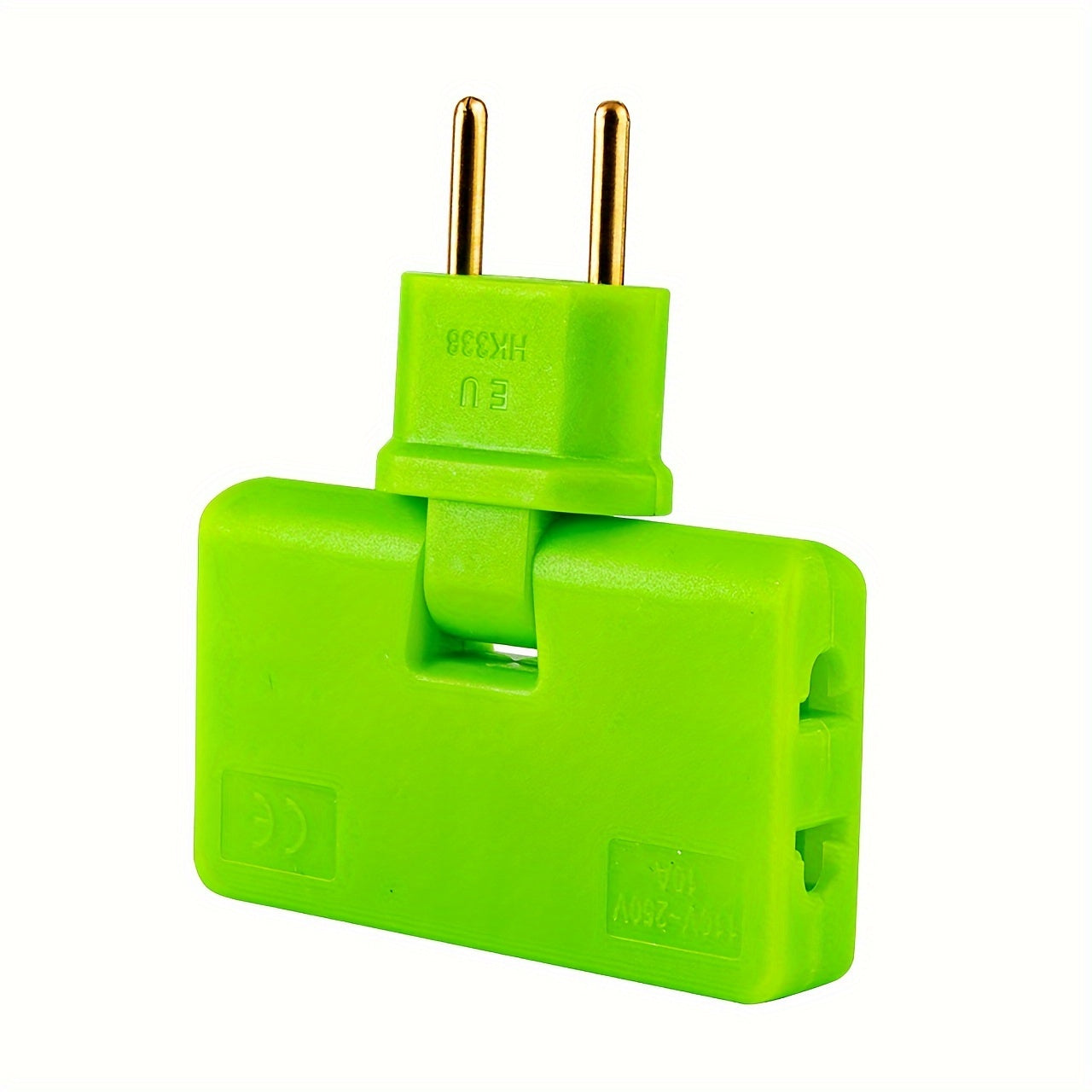 180 Degree Rotating Travel Power Adapter with Japan Plug 2500W Folding Extension Socket for Mobile Phones