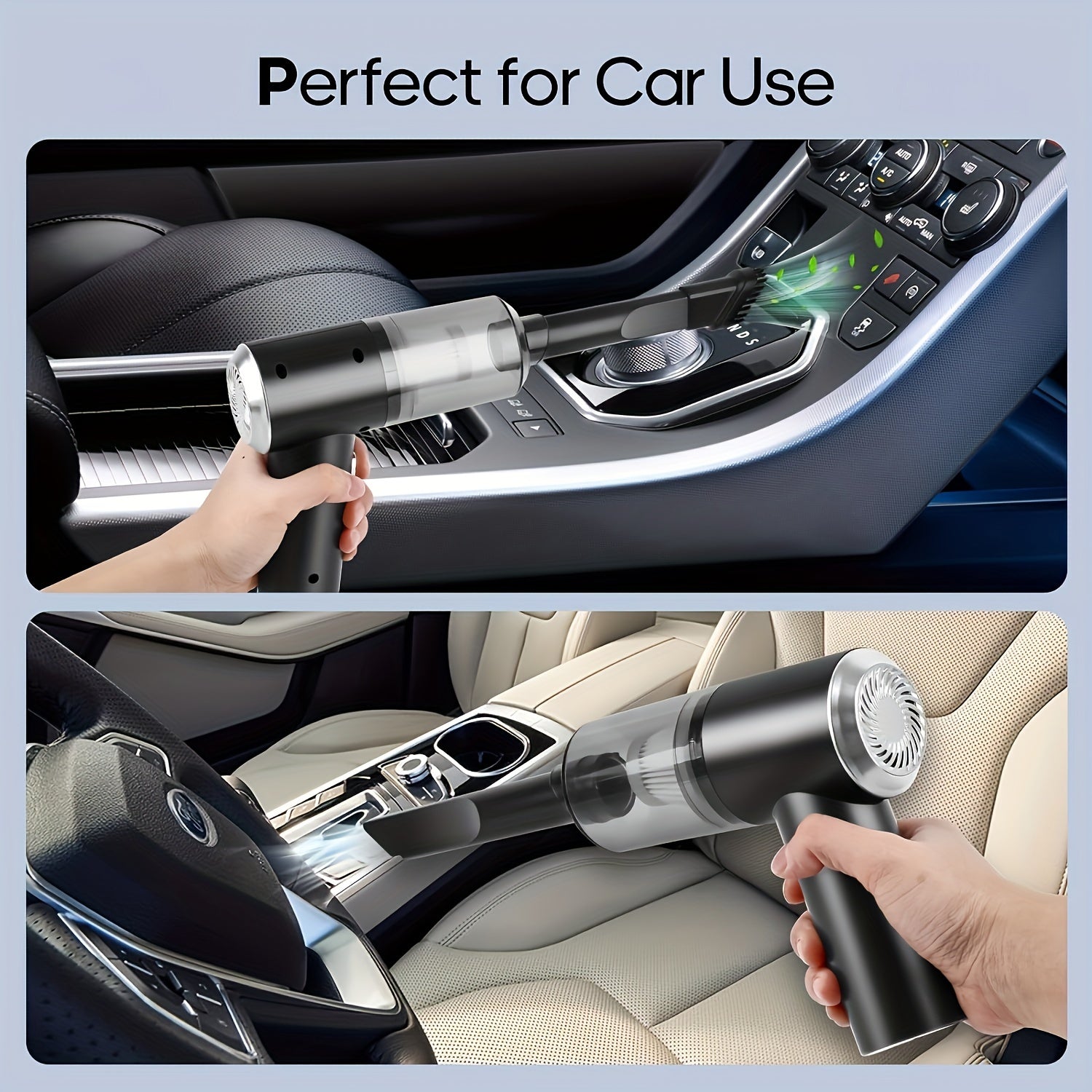 Handheld Wireless Car Vacuum Cleaner Mini Cordless Portable for Pet Hair and Desktop Cleaning