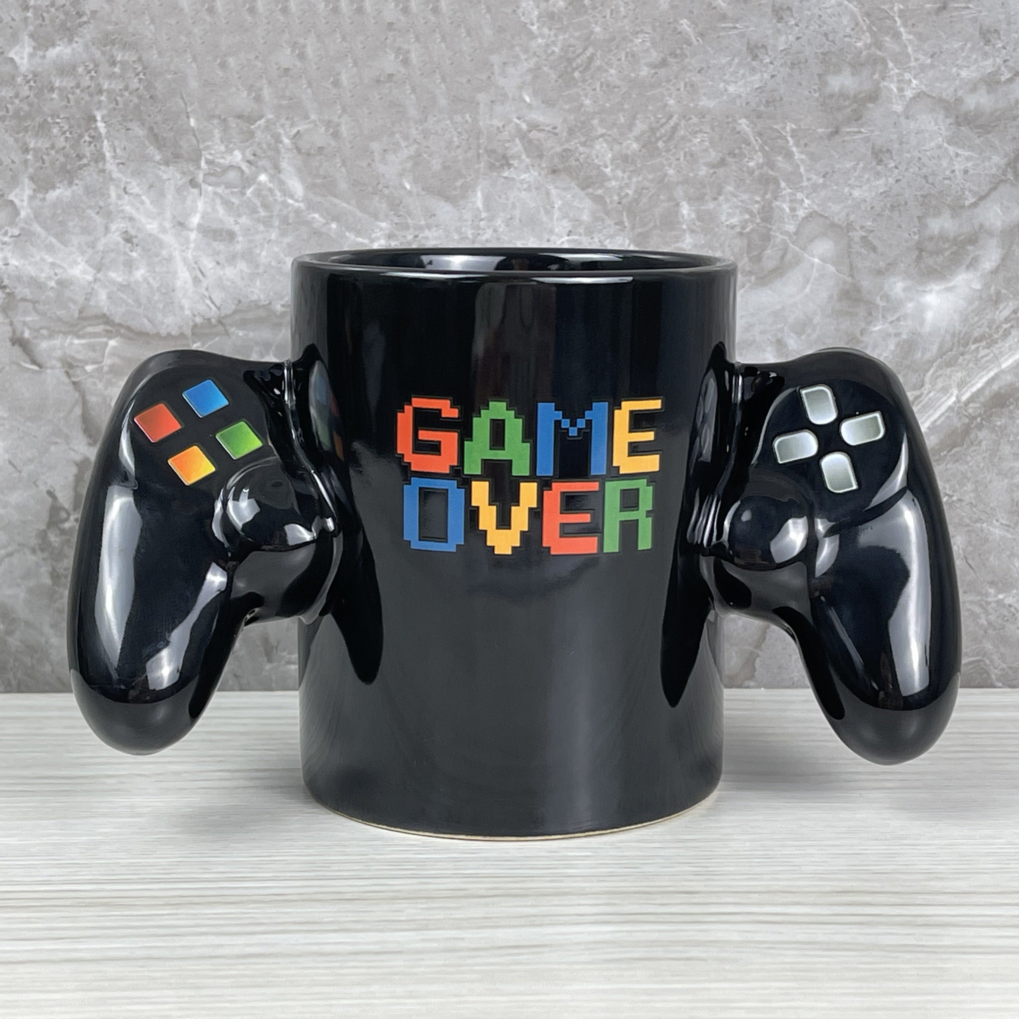 Colorful Gaming Controller Coffee Mug for Gamers and Collectors
