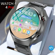 Men's Smart Watch 4 PRO 1.53-Inch AMOLED Display Wireless Call Multi Sport