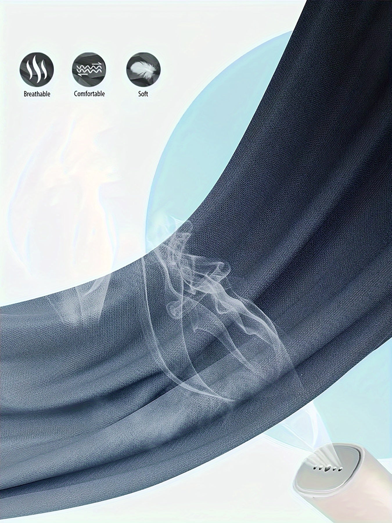 Men's Fitness Suit with Quick-Drying Polyester Shorts and Long-Sleeved Trousers for Outdoor Activities