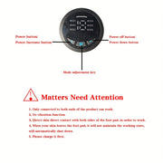 USB Rechargeable EMS Massage Belt for Abdominal Muscle Training with 6 Modes and 18 Intensities