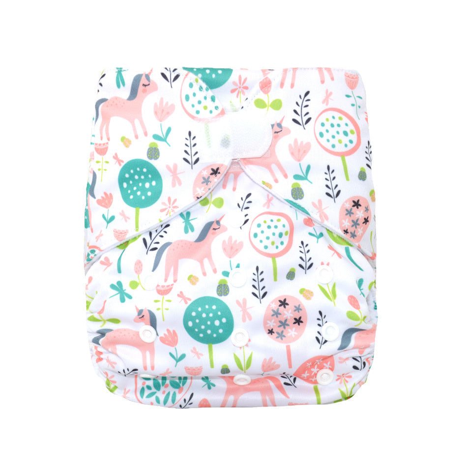 XL Washable Cloth Diaper for Big Kids 2-5 Years Adjustable Breathable Hook and Loop