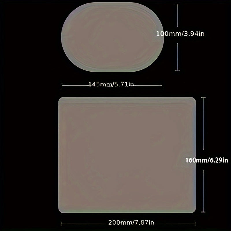 Waterproof Transparent Rain and Fog Car Rearview Mirror Film Set for Cars