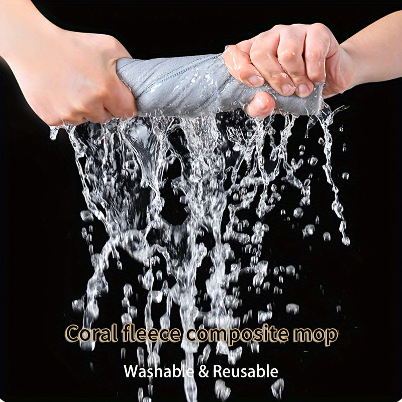 Uy xo‘jaligi uchun Mop va Kova To‘plami bilan tanishing, yorqin kamalak rangidagi qulay qo‘lsiz tekis mop tizimi. Bu ko‘p qirrali to‘plam pol va devor tozalash uchun, shuningdek, ho‘l va quruq foydalanish uchun ideal. 4 ta bilan vaqt va kuchingizni tejang