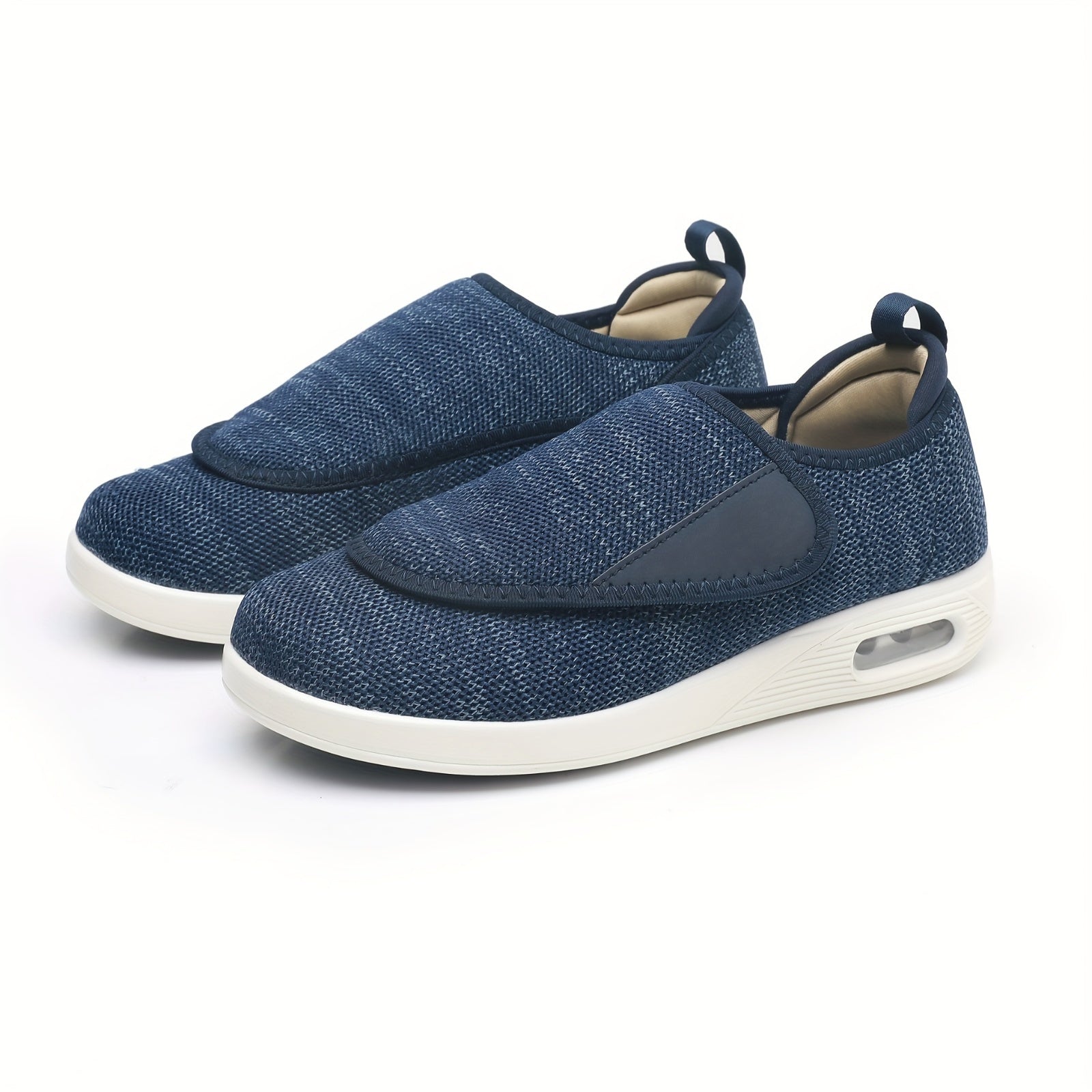 Women's Breathable Mesh Sneakers Adjustable Hook and Loop Cloth Shoes