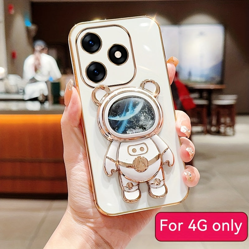 Shockproof TPU Phone Case with Anti-Drop Protection and Built-in Holder for Spark Series Models