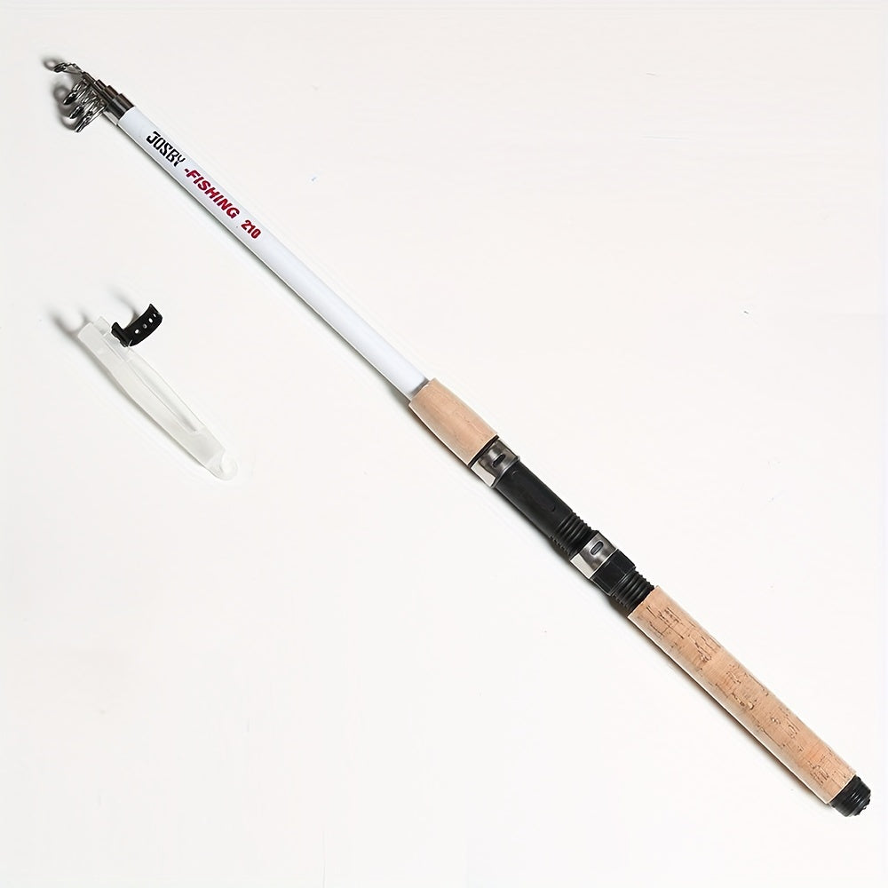 Portable Fiberglass Spinning Fishing Rod 2.1m-3.6m Travel Lightweight Durable