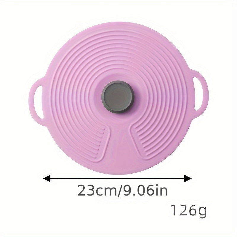 Silicone Lids Set Non-Stick Oven-Safe Dishwasher-Friendly Kitchen Covers in Green Pink Blue