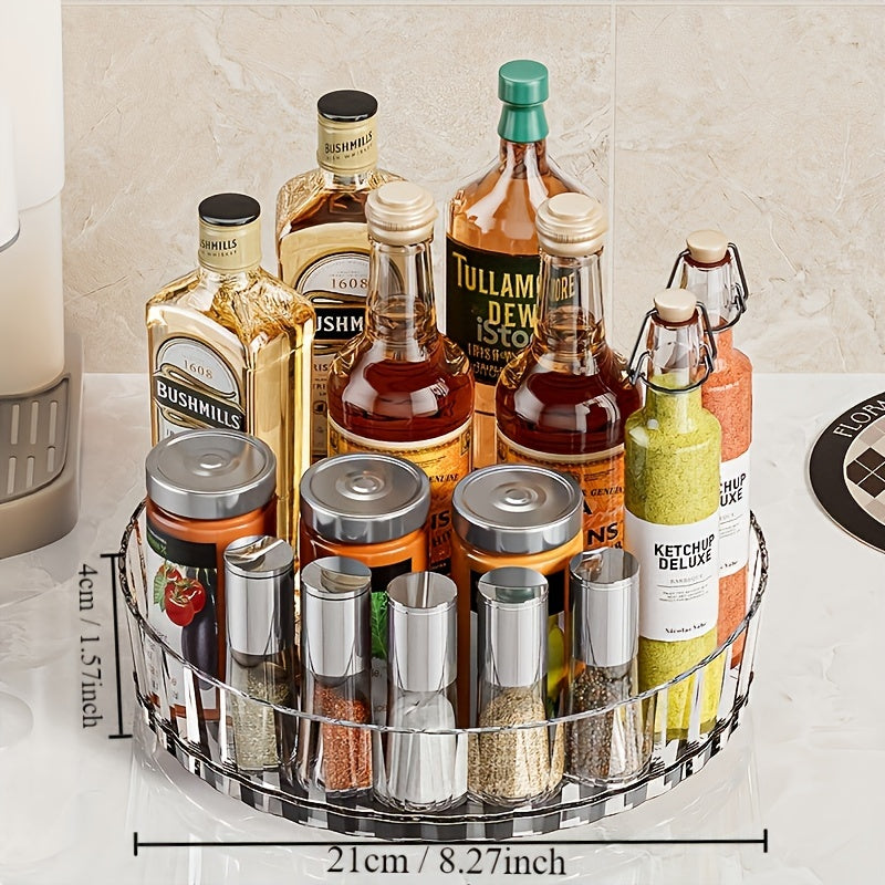 Rotating Jewelry and Spice Organizer for Kitchen and Bathroom Storage