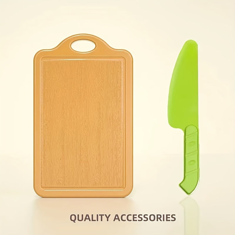 24-Piece Fruit and Vegetable Toy Set for Kids Age 12 Months Plus, Realistic Kitchen Play