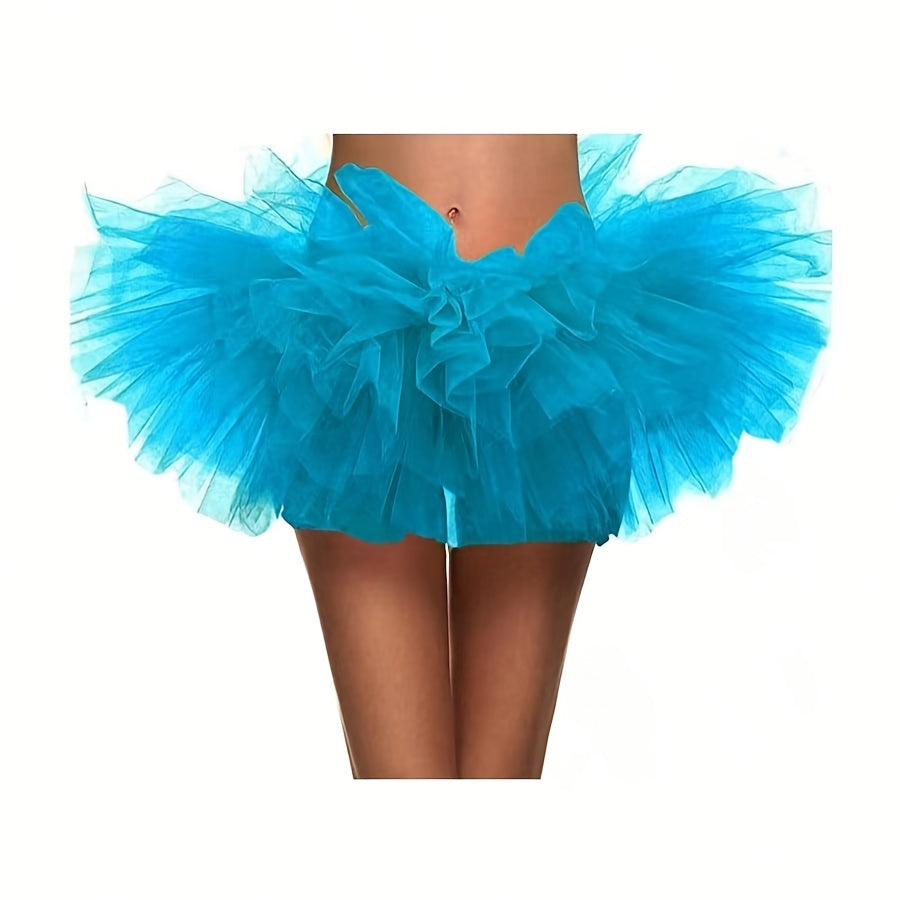 Girls Tutu Skirt 5-Layer Ballet Dance Skirt for Parties and Performances