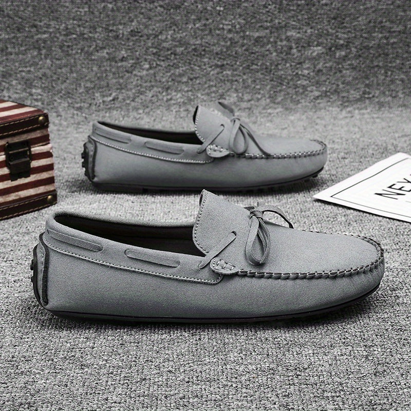 Men's Slip-On Indoor Outdoor House Shoes Solid Fiber Rubber Casual Comfortable