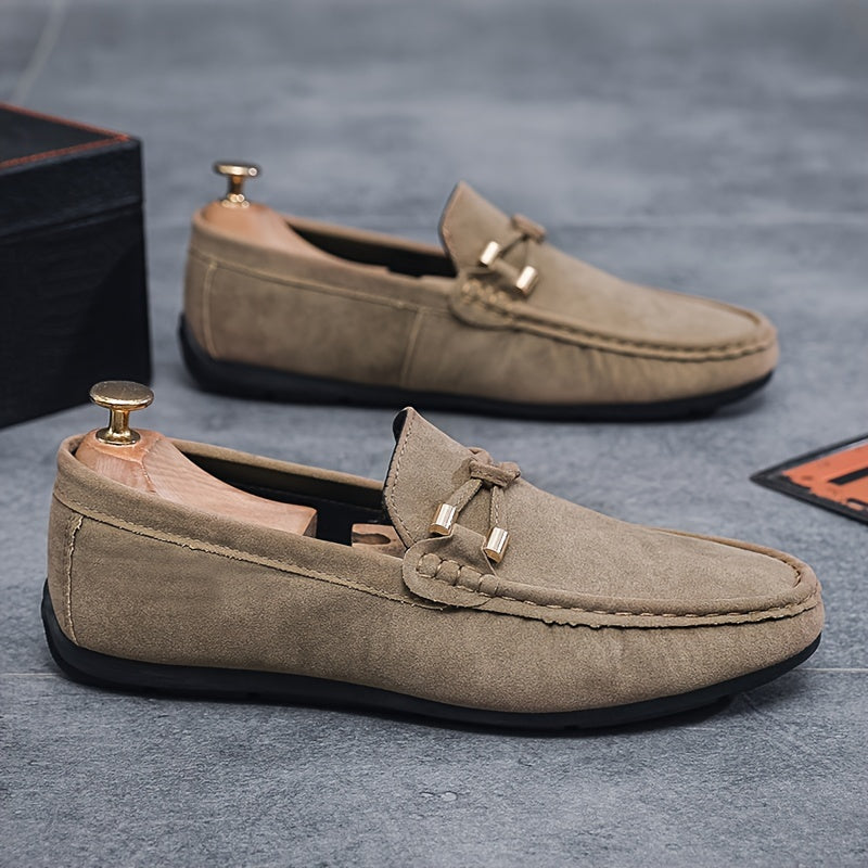 Zapatos de vestir casuales para hombre con borlas, ligeros y sin cordones, ideales para la oficina en primavera, verano y otoño