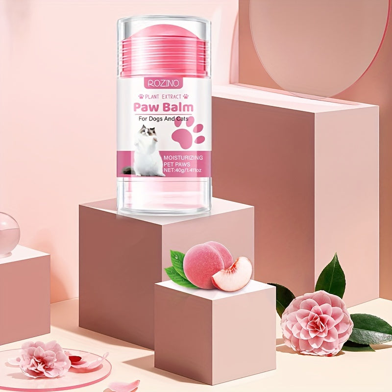 Pet Paw Balm Stick for Dogs and Cats Moisturizing Repair Soothes Dry Paws 40g