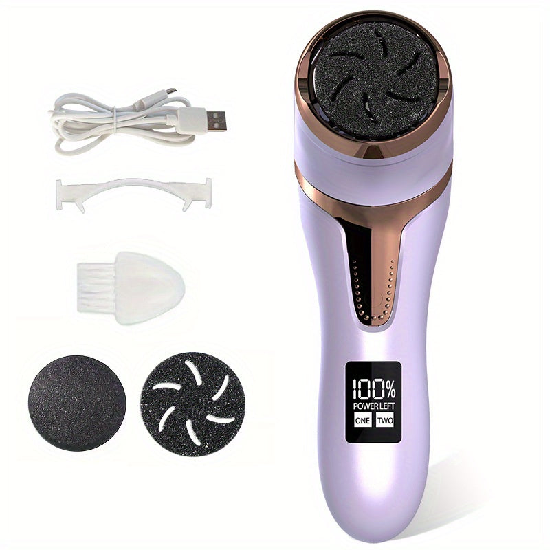 Professional Electric Foot Sander for Dead Skin Removal Rechargeable USB Charging