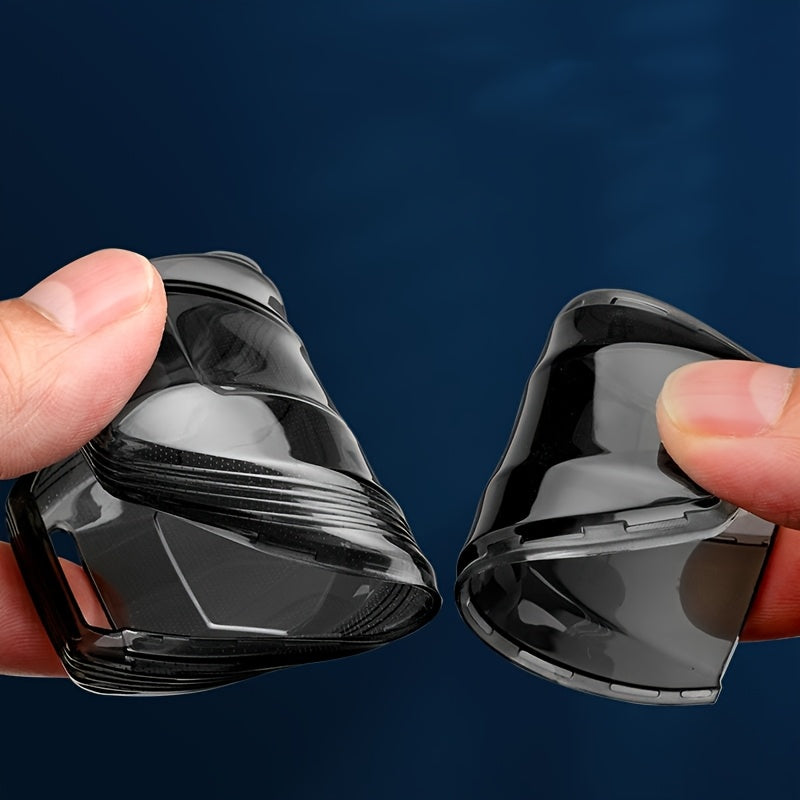 Universal TPU Key Fob Cover for Car Remote Protective Case Transparent Black