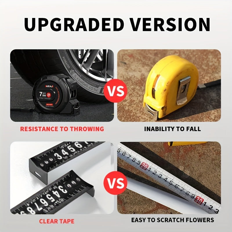 Durable Industrial Tape Measure 3/5/7.5M Metric and Imperial
