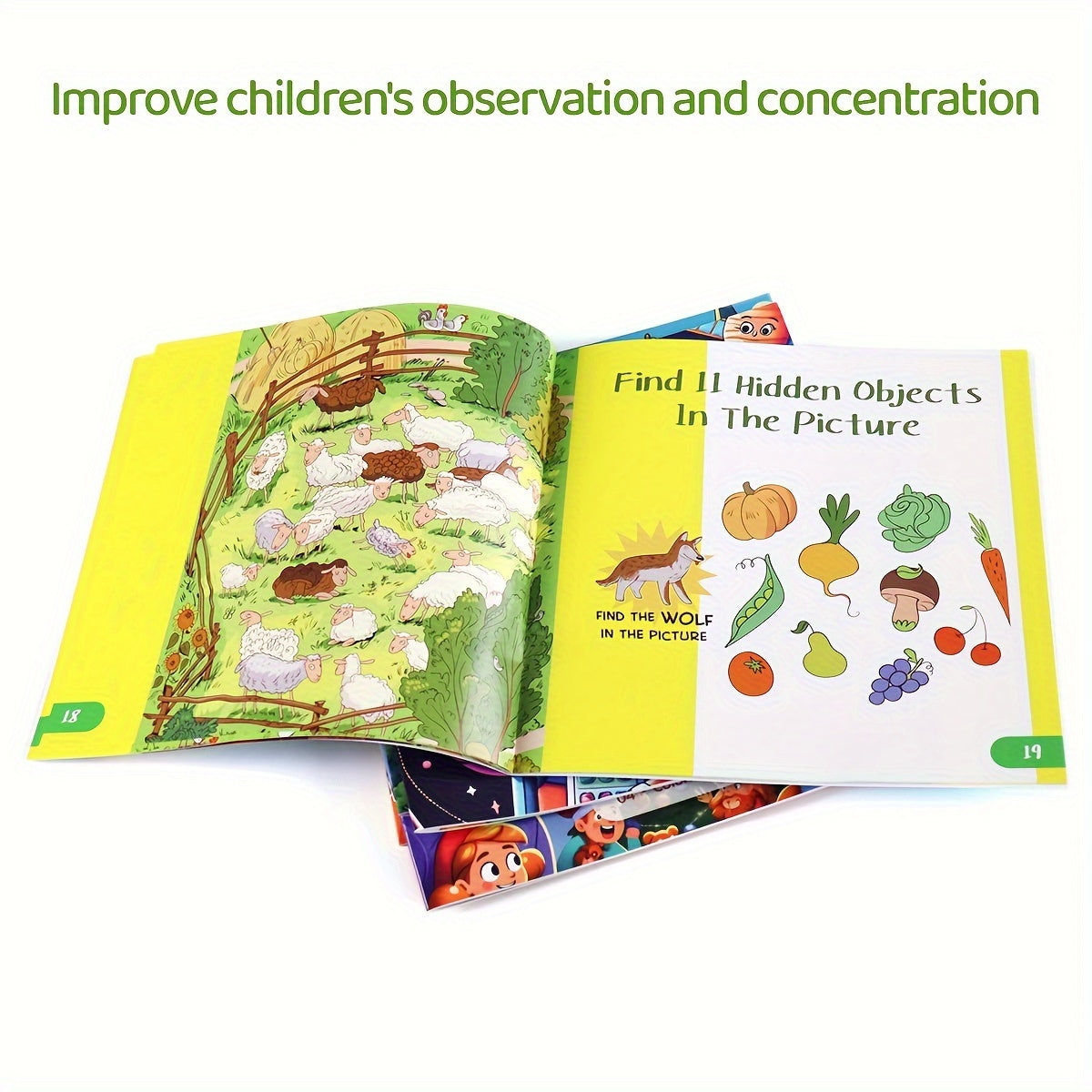Children's Educational Book for Kids Ages 3+ Animal World Activities Fun and Learning