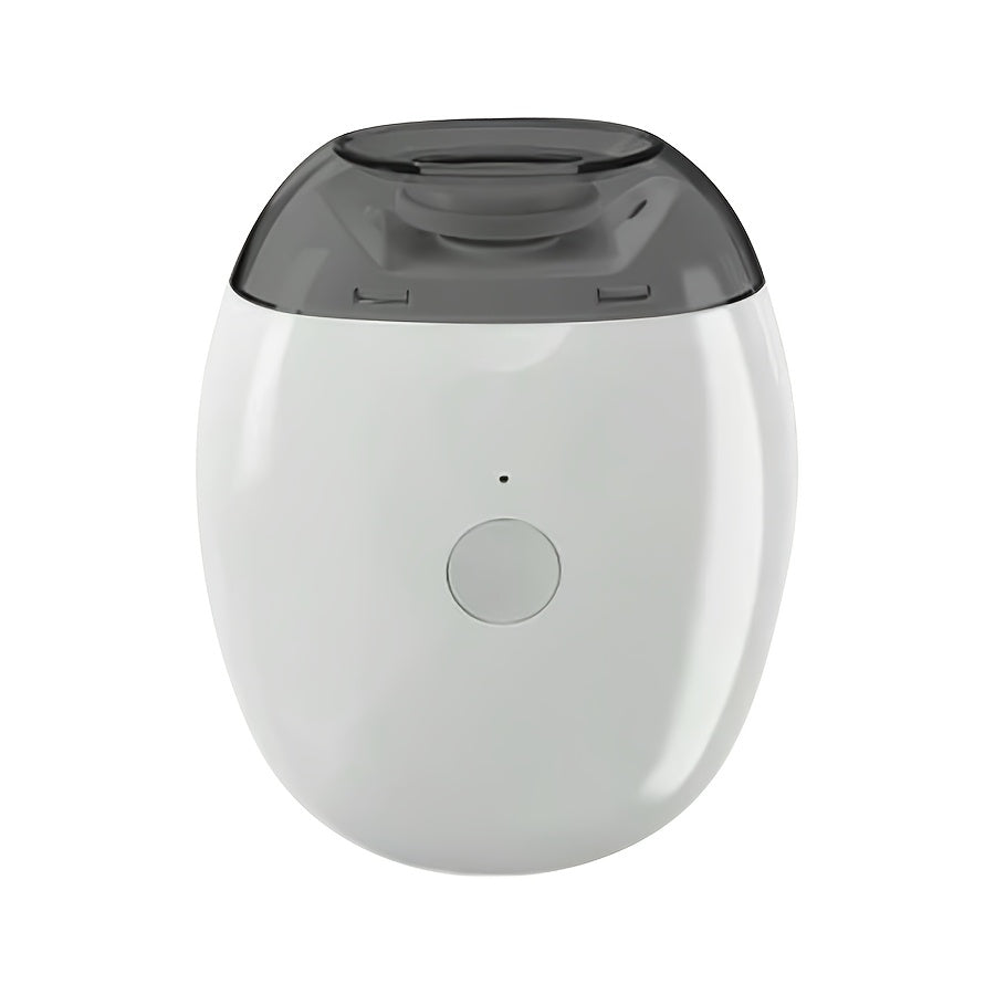 Amriver Portativ Elektron Tirnoq Qirqgich USB orqali zaryadlanadigan litiy polimer batareyasi, 3 tezlikda sozlanadigan, LED chiroq, jim ishlash, sayohat uchun qulay, avtomatik tirnoq maydalagich.