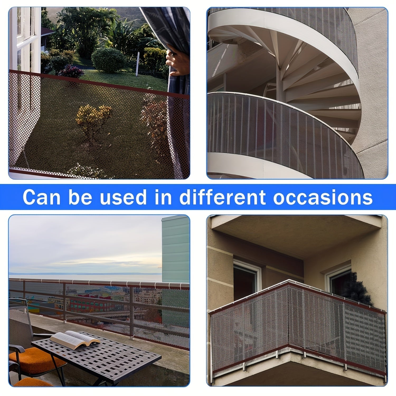 Child Safety Gate for Kids Coffee Brown Polyester Fiber 3-6 Years