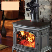 Enhanced Chimney-Mounted Wood Stove Fan for Better Heat Distribution, 6 Quiet Blades
