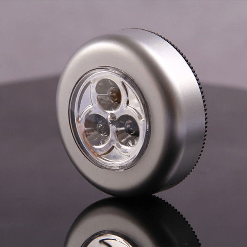 Wireless Battery-Free LED Night Light 3 Pack for Cabinets Hallways Bathrooms Bedrooms