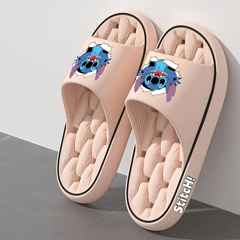 Women's EVA Slip-On Slippers Non-Slip Indoor Outdoor House Shoes Black Pink