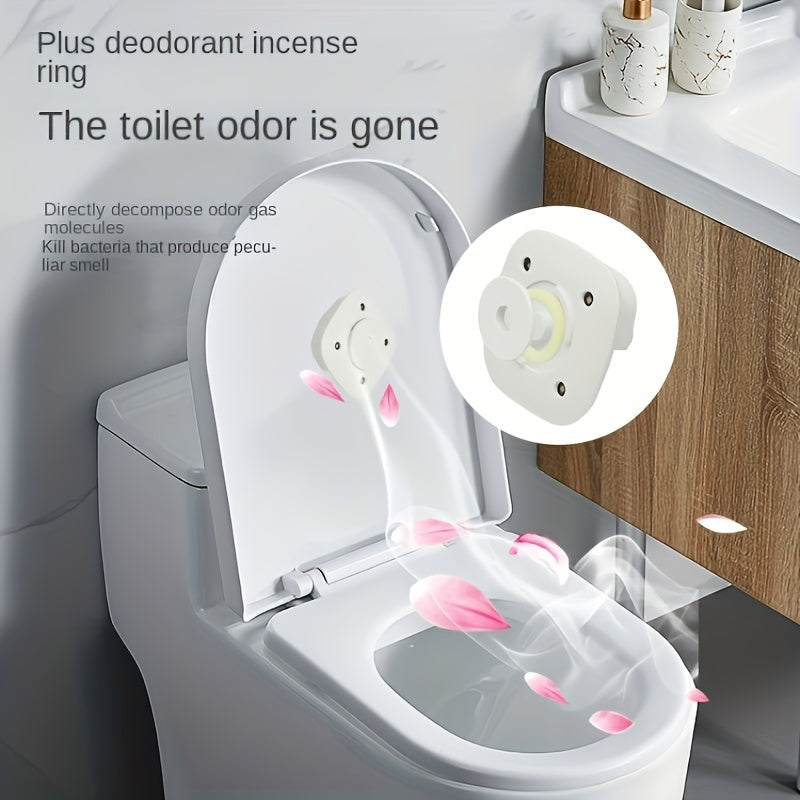 Automatic UV Lamp Toilet Deodorizer with Rechargeable Battery and USB Charging