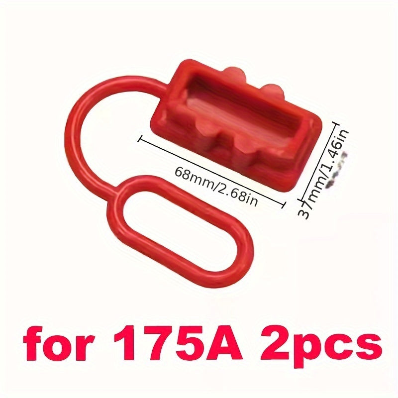 Fundas de goma para tapones Anderson 50A 120A 175A 350A Pack de 2