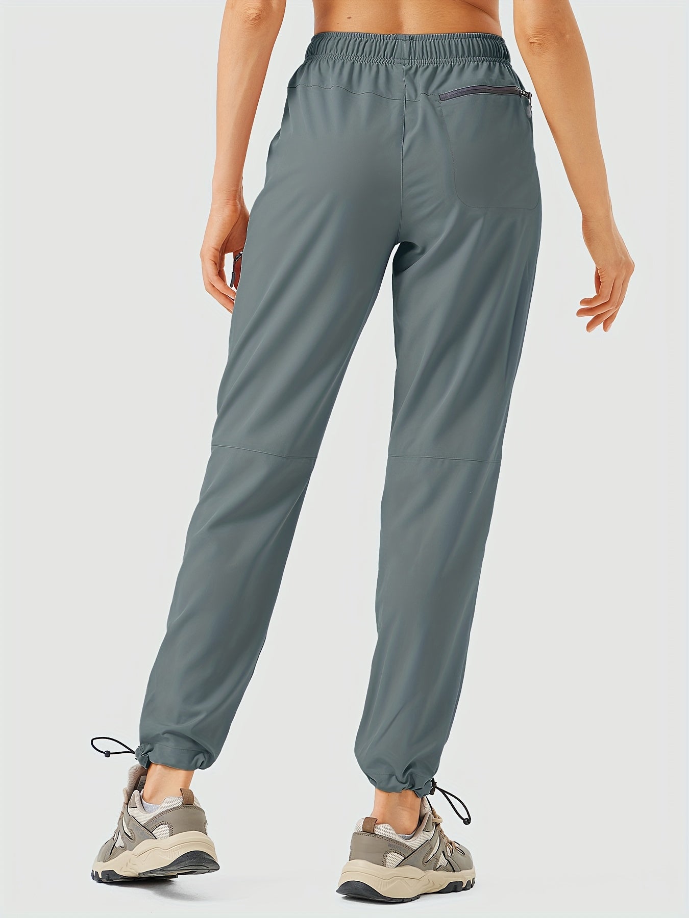 Women's Plus Size Lightweight Quick-Dry Hiking Pants Beige All-Season Outdoor Activewear