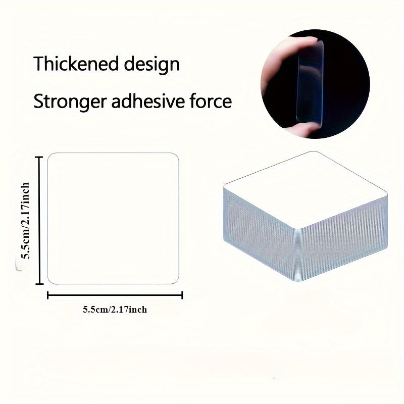 PVC Double Sided Adhesive Tape Pack of 10 30 50 Removable for Hanging Pictures Carpets