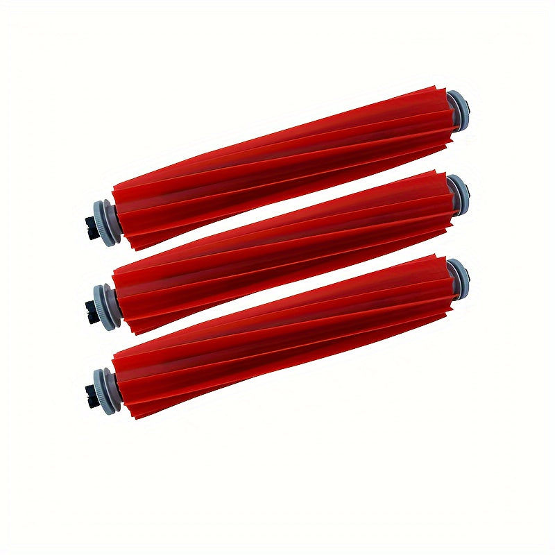 Turli xil Roborock robot tozalagichlari, jumladan S7, S7+, S7 MaxV, S7 MaxV Plus, T7S, T7S Plus, Q7, Q7+, Q7 Max va Q7 Max+ bilan mos keladigan mustahkam plastik almashtirish asosiy cho'tkalar. Ushbu 3-dona to'plami to'liq joyni tozalash aksessuaridir.