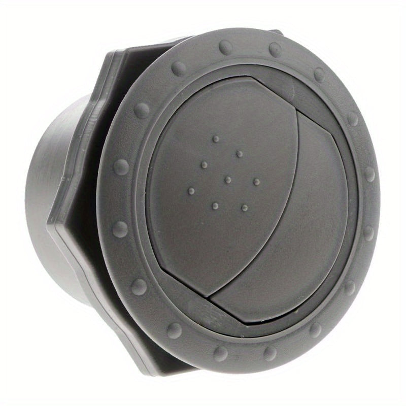 Ventilación de aire redonda de ABS gris para techo de RV, remolque, yate, orificio de instalación de 60 mm