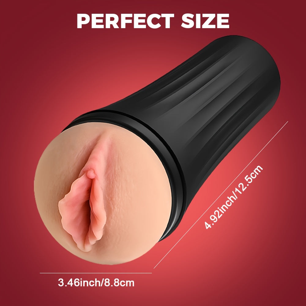 yigitlar uchun Flesh Light Masturbator – Realistik 3D teksturali vaginal kubok