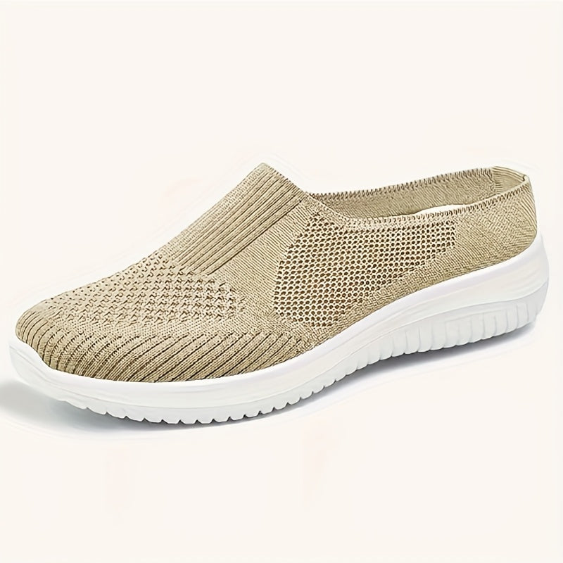 Women's Slip-On Loafers Breathable Fabric PU Sole Casual Spring Summer