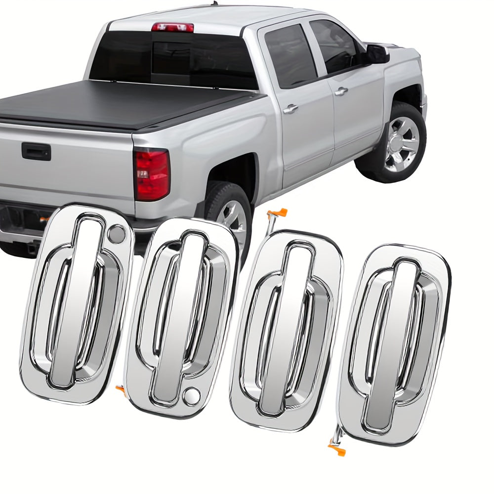 Набор из 4 внешних ручек для двери для Silverado, Avalanche, Sierra 1999-2006
