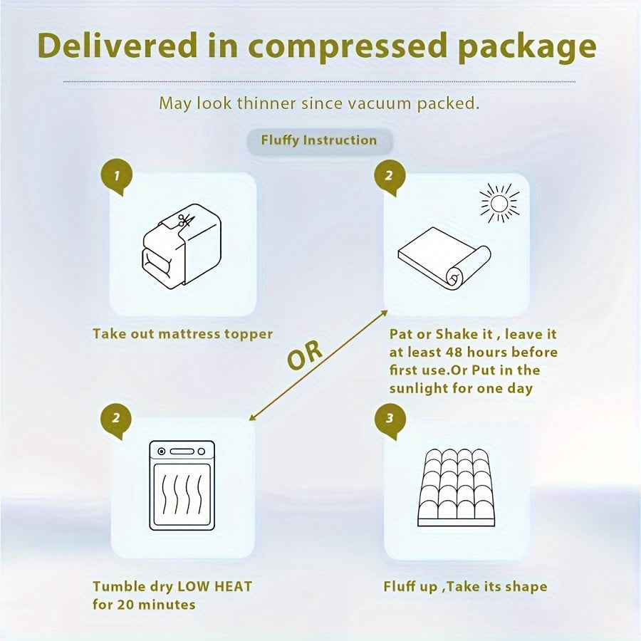 Barcha mavsumlar uchun qulaylik to'plami, 3 ta bo'lak, nafas oladigan alternativ qushqich bilan yostiq qopqog'i bilan