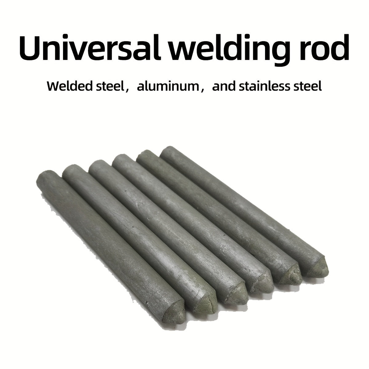 6-Piece Low-Temperature Welding Rod Set for Water Tanks and Pipes Stainless Steel Copper Iron Aluminum