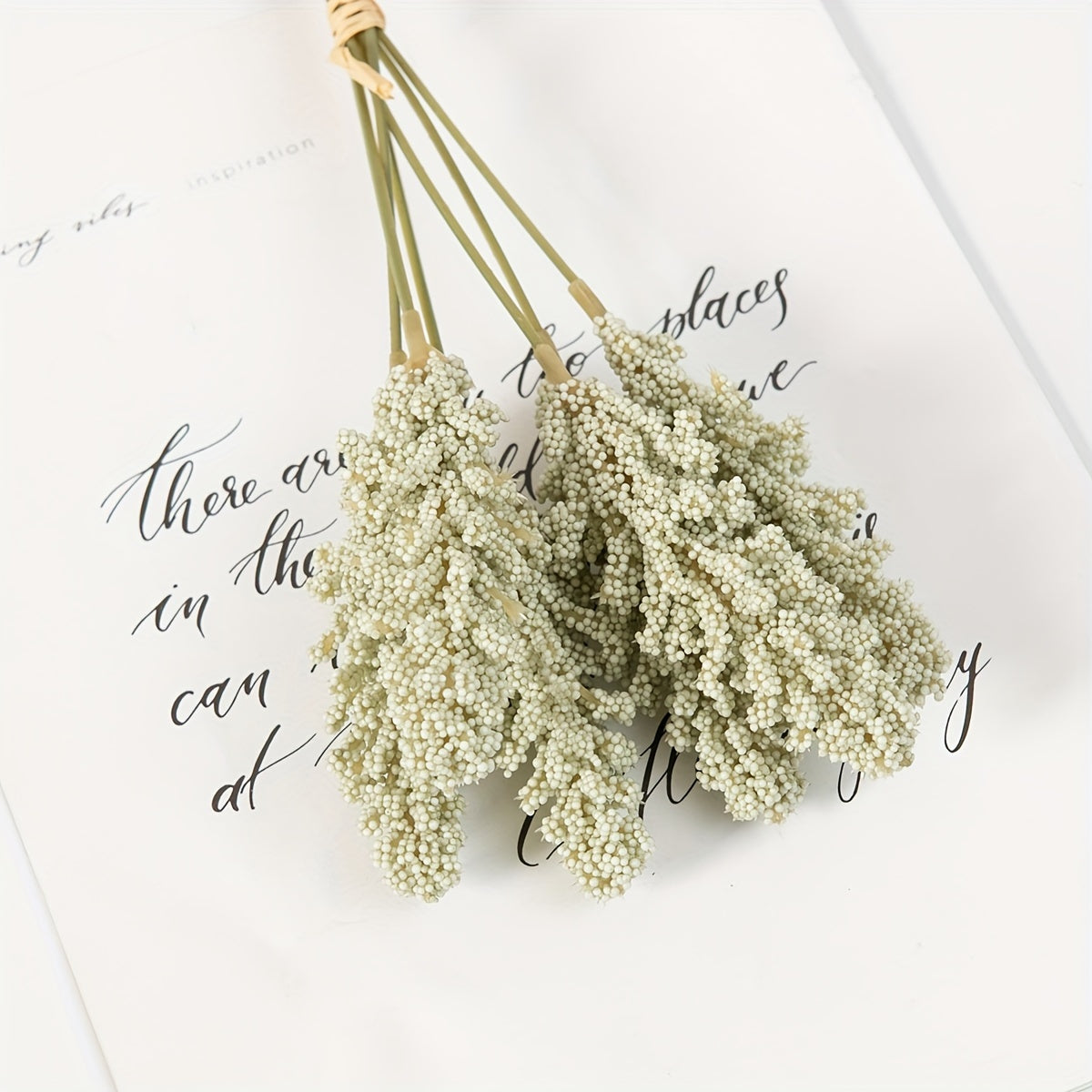 Искусственный букет лаванды для домашнего декора, свадеб и садов