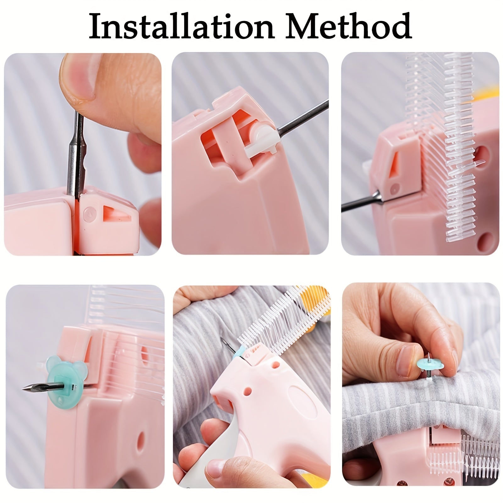 Compact Sewing Tool for Fast Clothing Repairs, Mending Rips and Tears